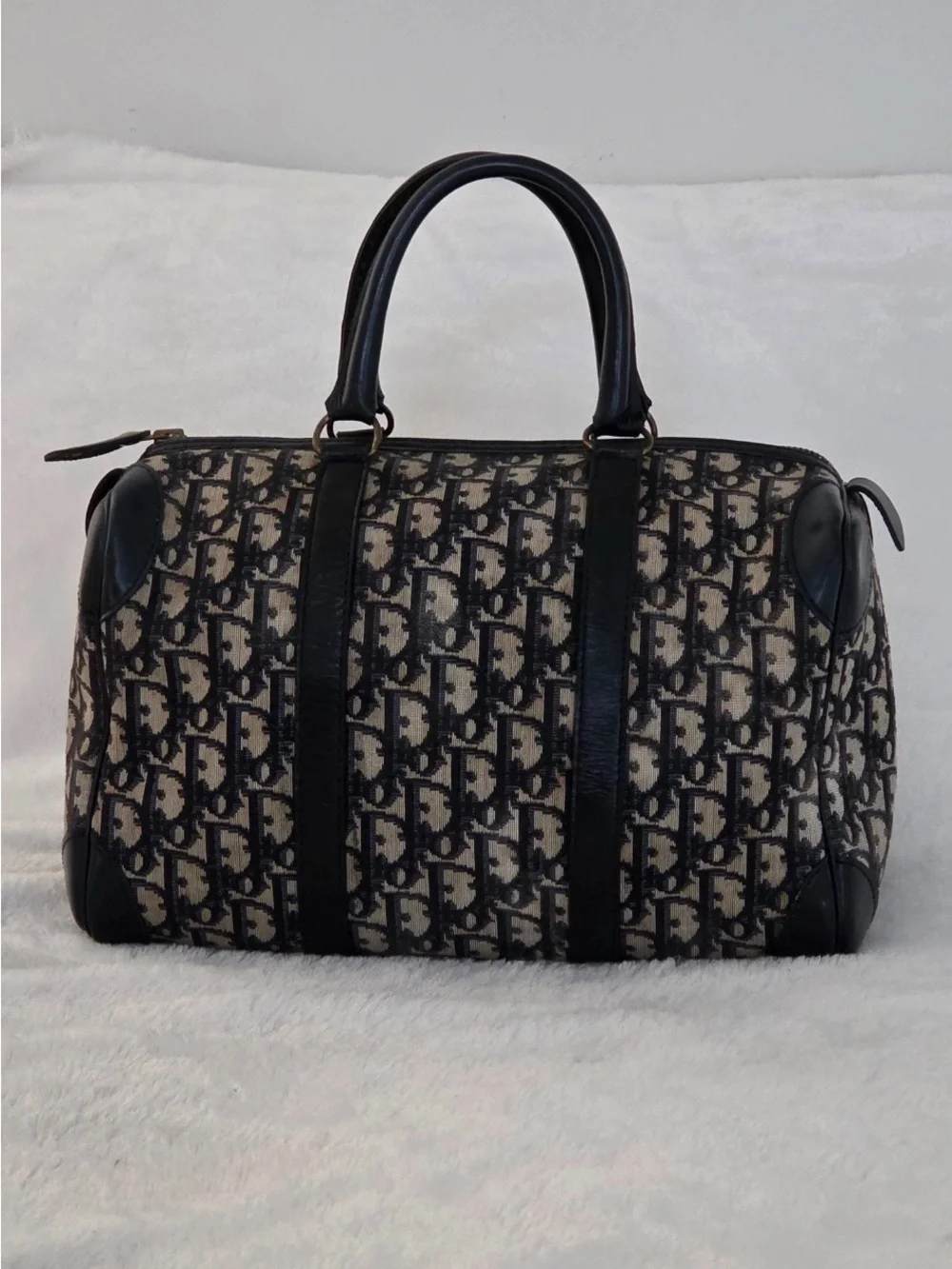 Dior Boston Bag in Navy